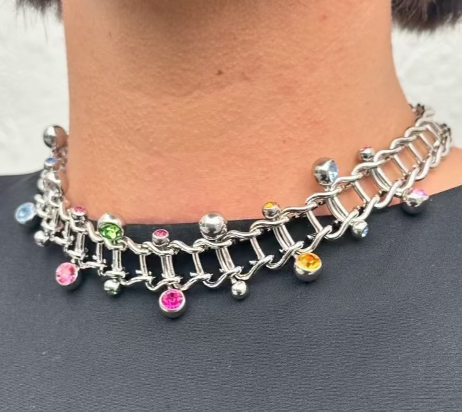 Mindy Multicolor Choker