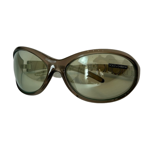 Dolce And Gabbana Bug Eye Iridescent Sunglasses