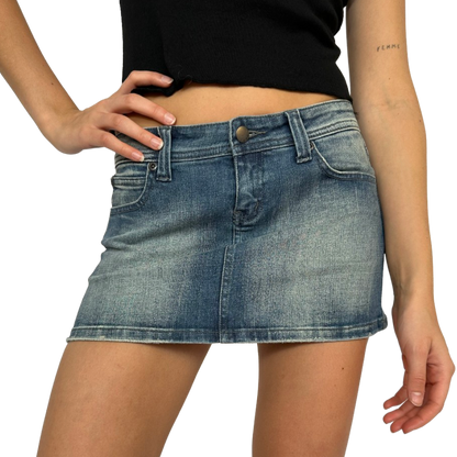 Deadstock Mid Denim Skirt