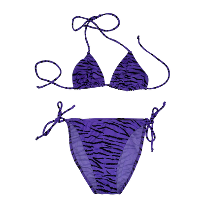 Purple Zebra Bikini