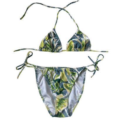 Green Tropical Bikini