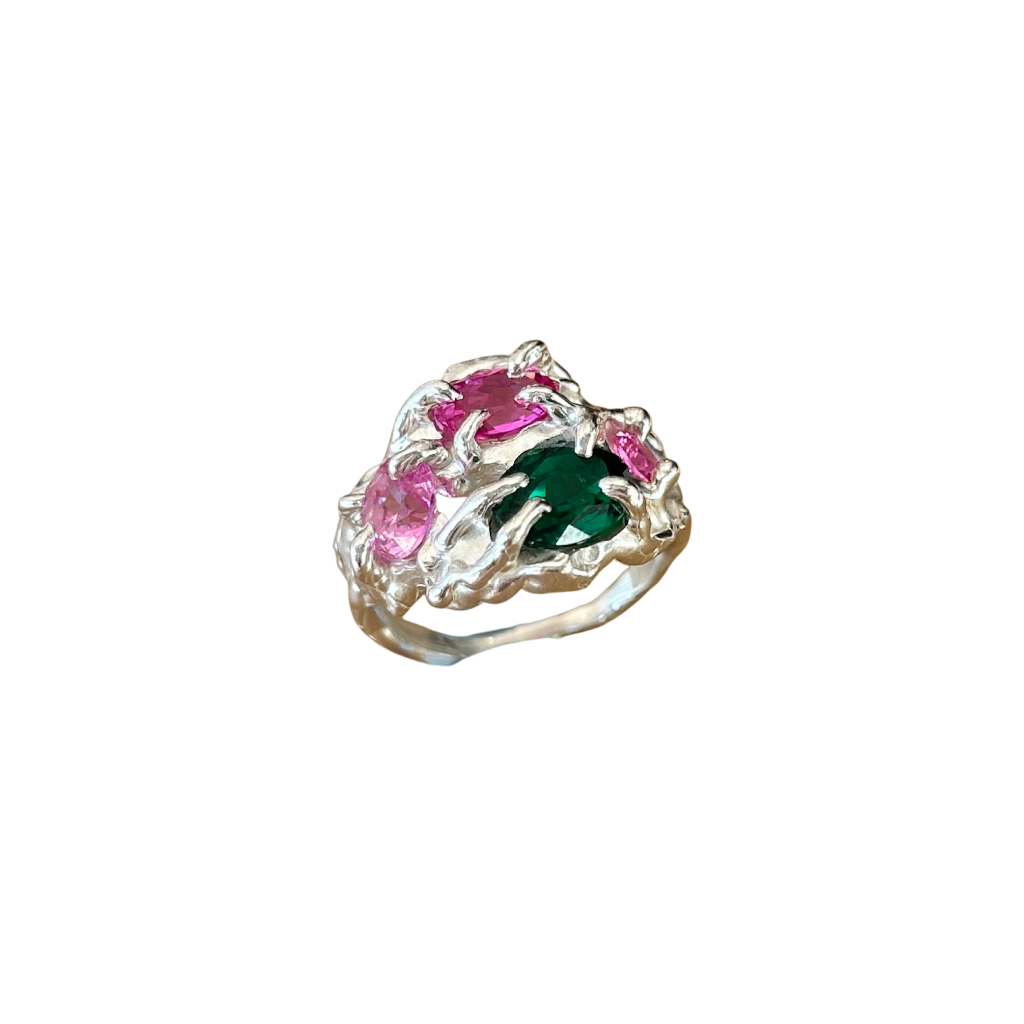 Decay Rot Ring Green/Pink