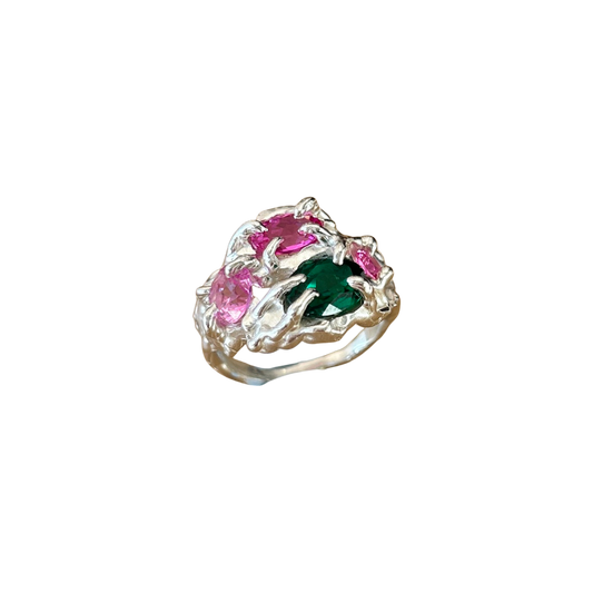 Decay Rot Ring Green/Pink