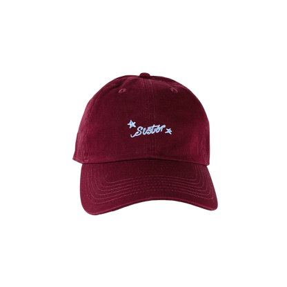 Sister Logo Cap Burgundy