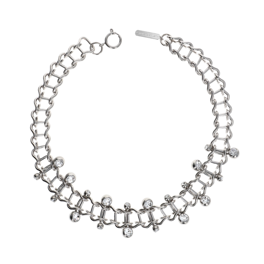 Mindy Clear Crystal Choker