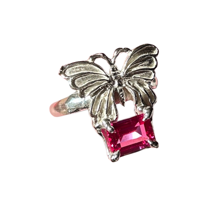 Butterfly Gem Ring