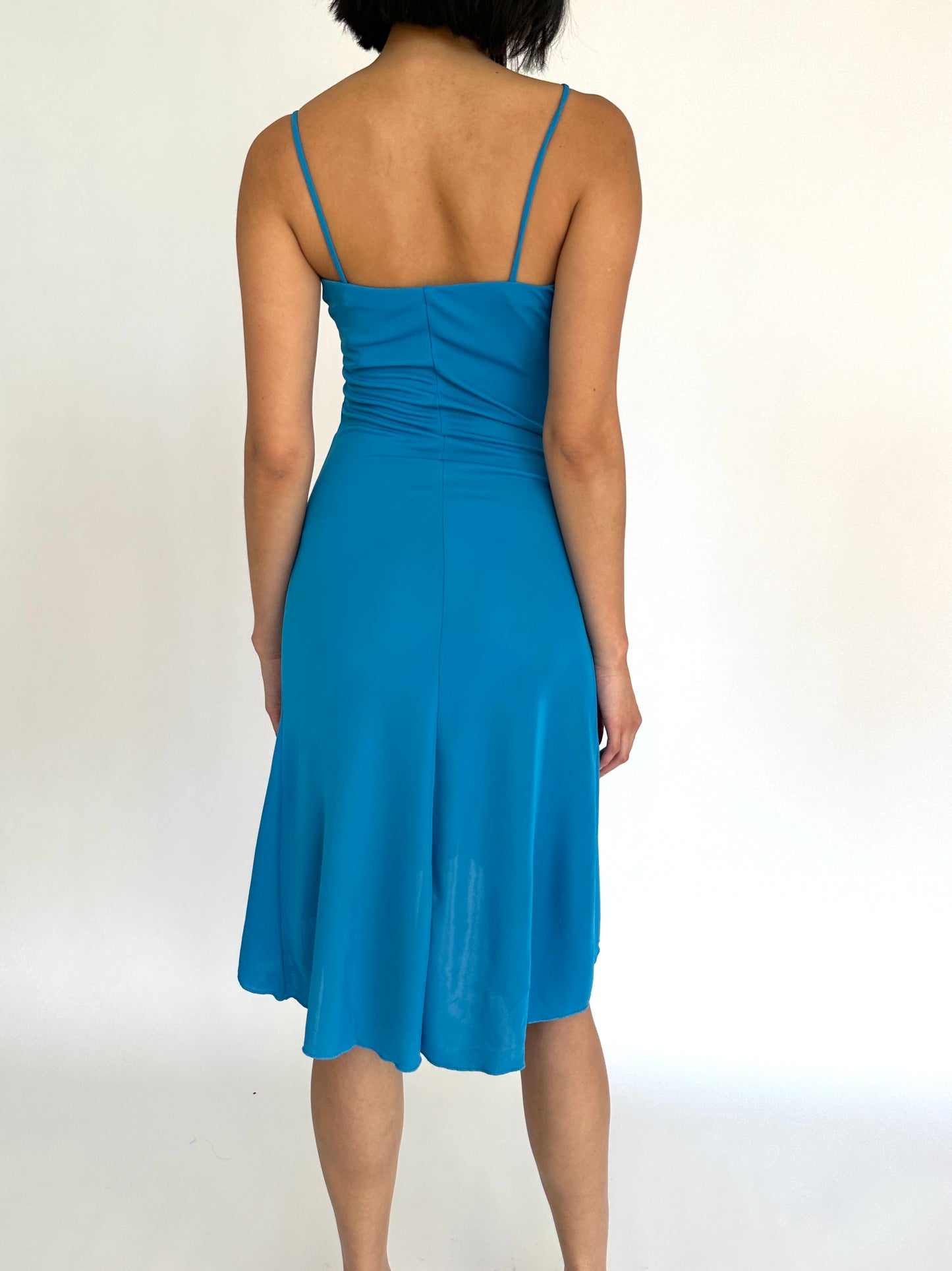 Malibu Blue Vintage Dress