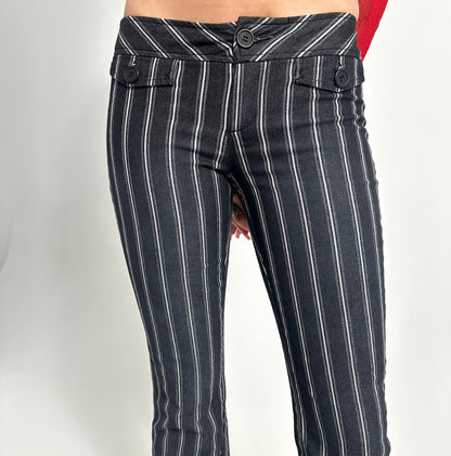 2000s Low Waisted Stripe Pants