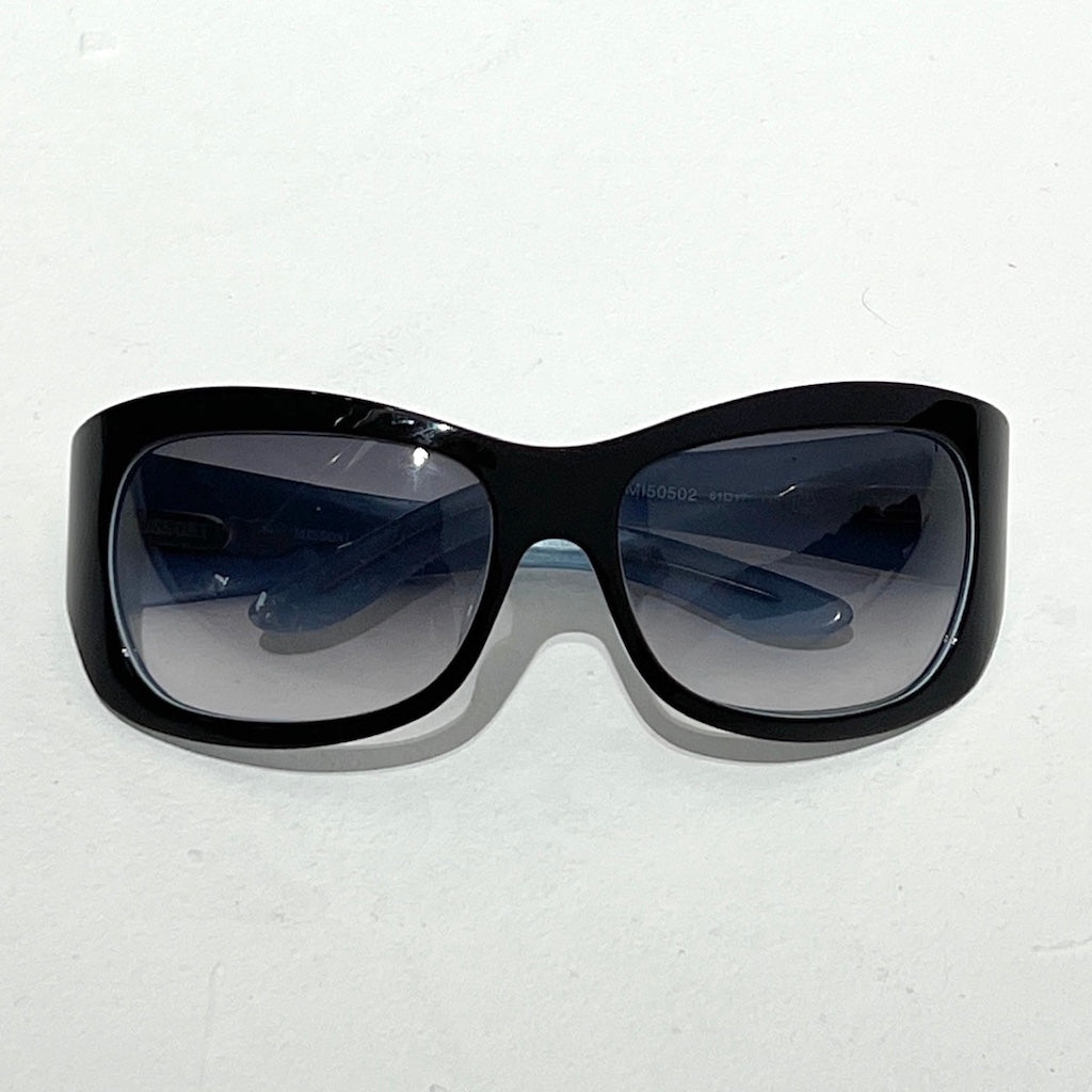 Missoni Black Wrap Dead-stock Sunglasses