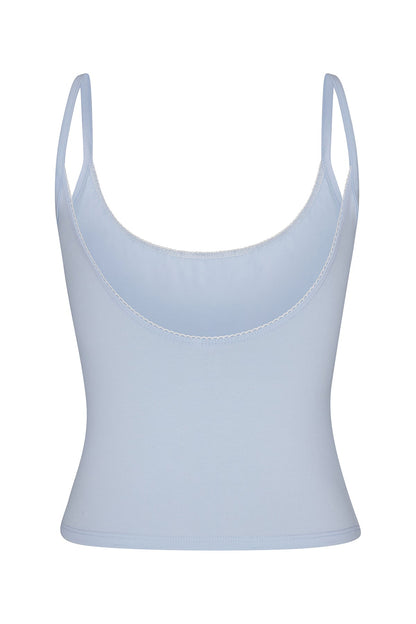 Scoop Back Cami - Baby Blue