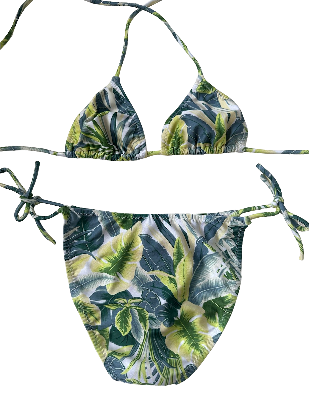 Green Tropical Bikini