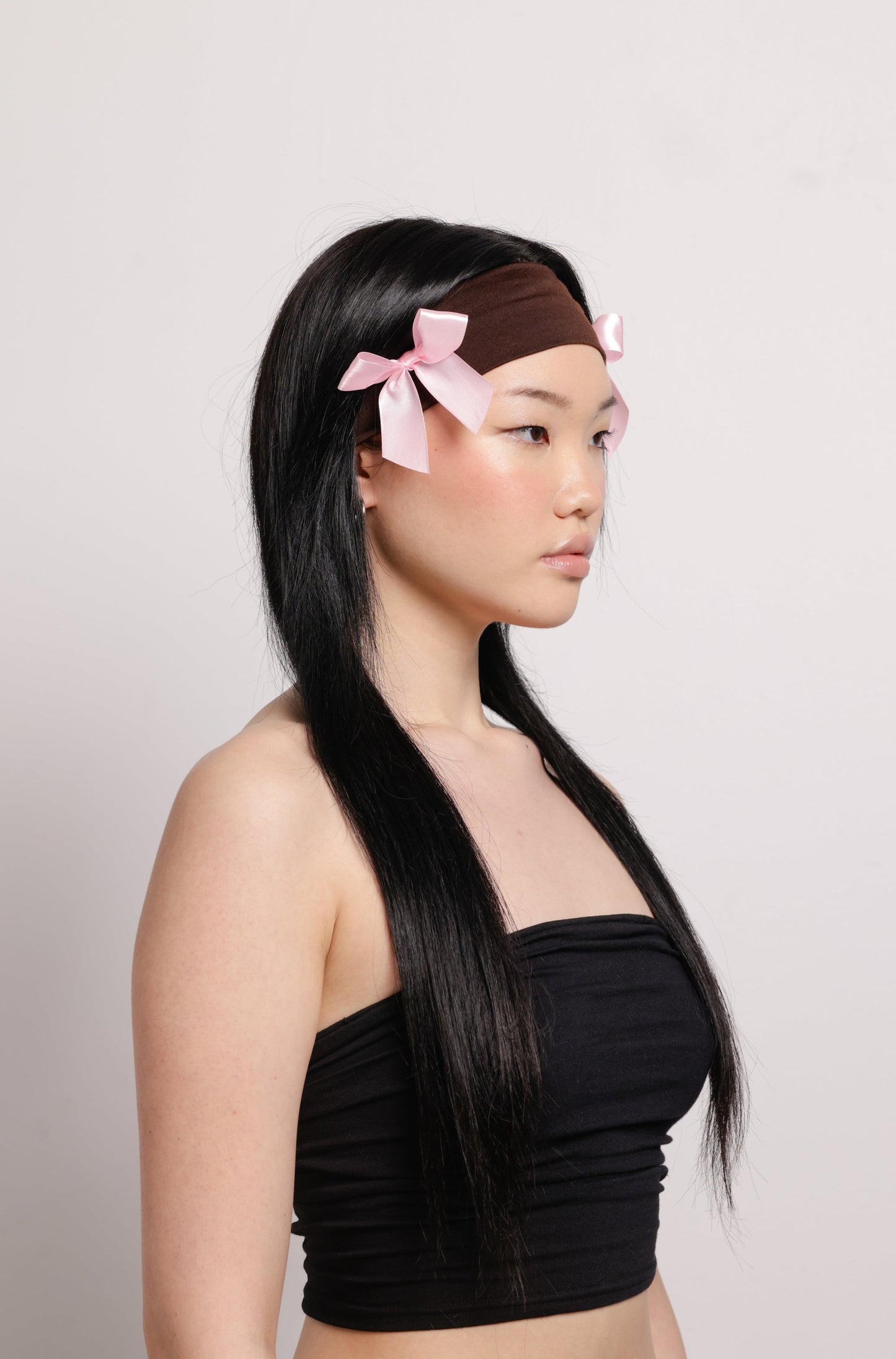 Bow Me a Kiss Headband in Smore