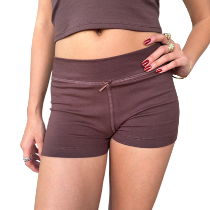 Lounge Bike Shorts - Mocha