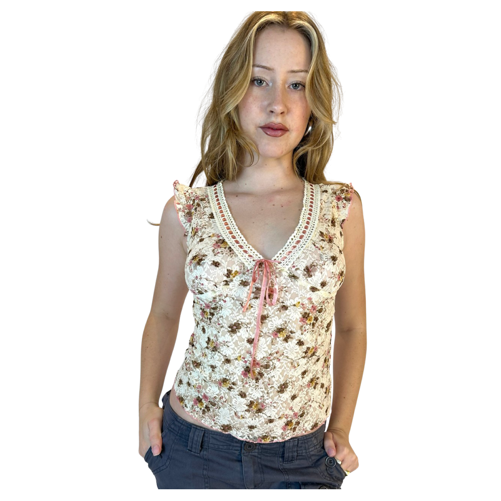 Floral Lace Top