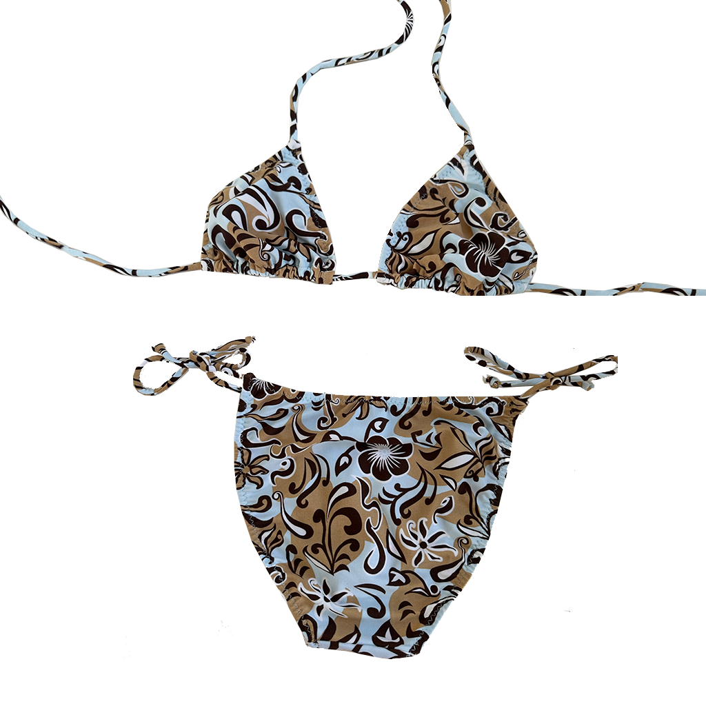 Hibiscus Triangle Bikini