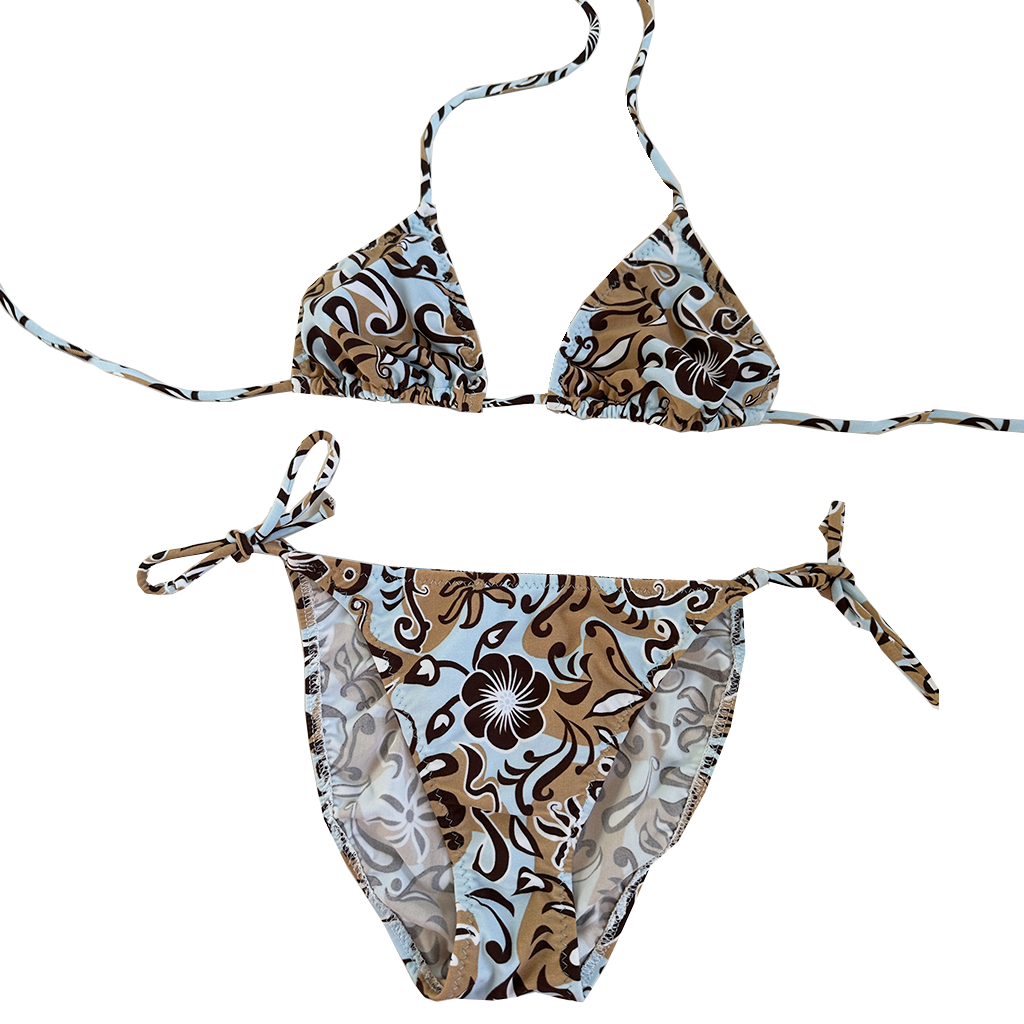 Hibiscus Triangle Bikini